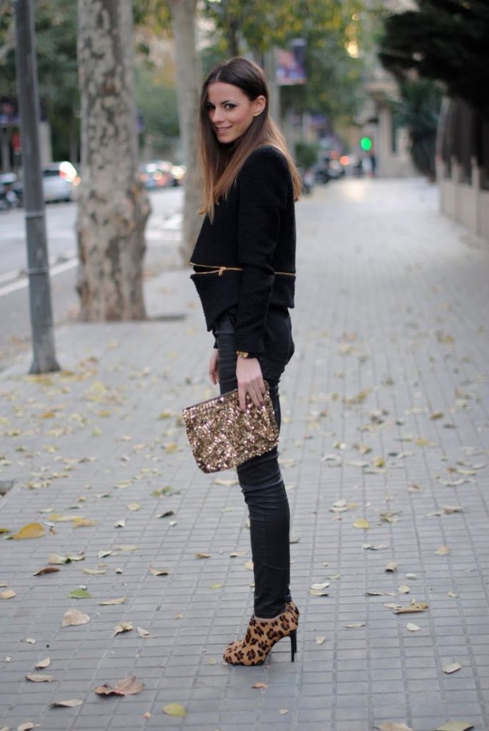 black-and-leopard-print